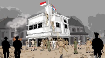 Perobekan Bendera di Hotel Yamato Masih Terkenang Hingga Kini