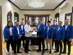 GAMKI Bertemu Jokowi di Solo, Bahas Teknologi dan Program Makan Bergizi Gratis