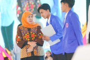 Ingin Posisi Strategis di Indonesia Diisi Anak-Anak Jatim, Begini Pesan Khofifah...