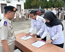 PPPK Baru di Bontang Resmi Teken Perjanjian Kerja, Hamim Muddayana Tekankan Disiplin dan Integritas