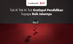 Gratispol Pendidikan Dibedah di HUT Arusbawah.co: Apa Kata Mahasiswa?