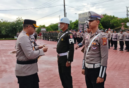 Operasi Lilin 2025 Dimulai, 447 Personel Gabungan Amankan Natal dan Tahun Baru di Bontang