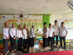 Infak Pegawai BPN/ATR Bontang Disalurkan untuk Anak Yatim