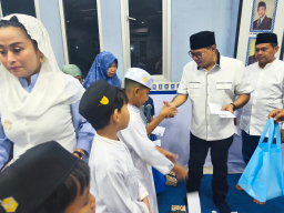 Bukber Bersama Anak Yatim, PAN Kaltim Tegaskan Komitmen Hadir untuk Masyarakat