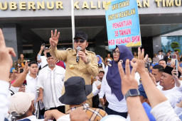 Rudy Mas’ud Temui Warga Loa Bakung, Penyelesaian Status Lahan Mulai Dikaji