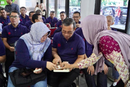 Peserta PKN Tingkat I LAN RI Pelajari Inovasi Pangan Sehat di Ladang Lima