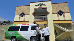 Ambulans Gratis BAZNAS Jatim Menyapa Kediri