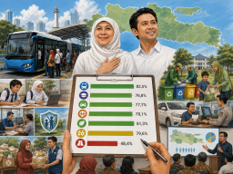 Khofifah-Emil Semakin Dicintai, Trans Jatim Puncaki Kepuasan Publik