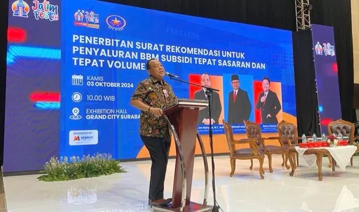 JATIM FEST 2024: Dinas ESDM Jatim Bersama BPH Migas Sosialisasikan Penerbitan Surat Rekom JBT dan JBKP