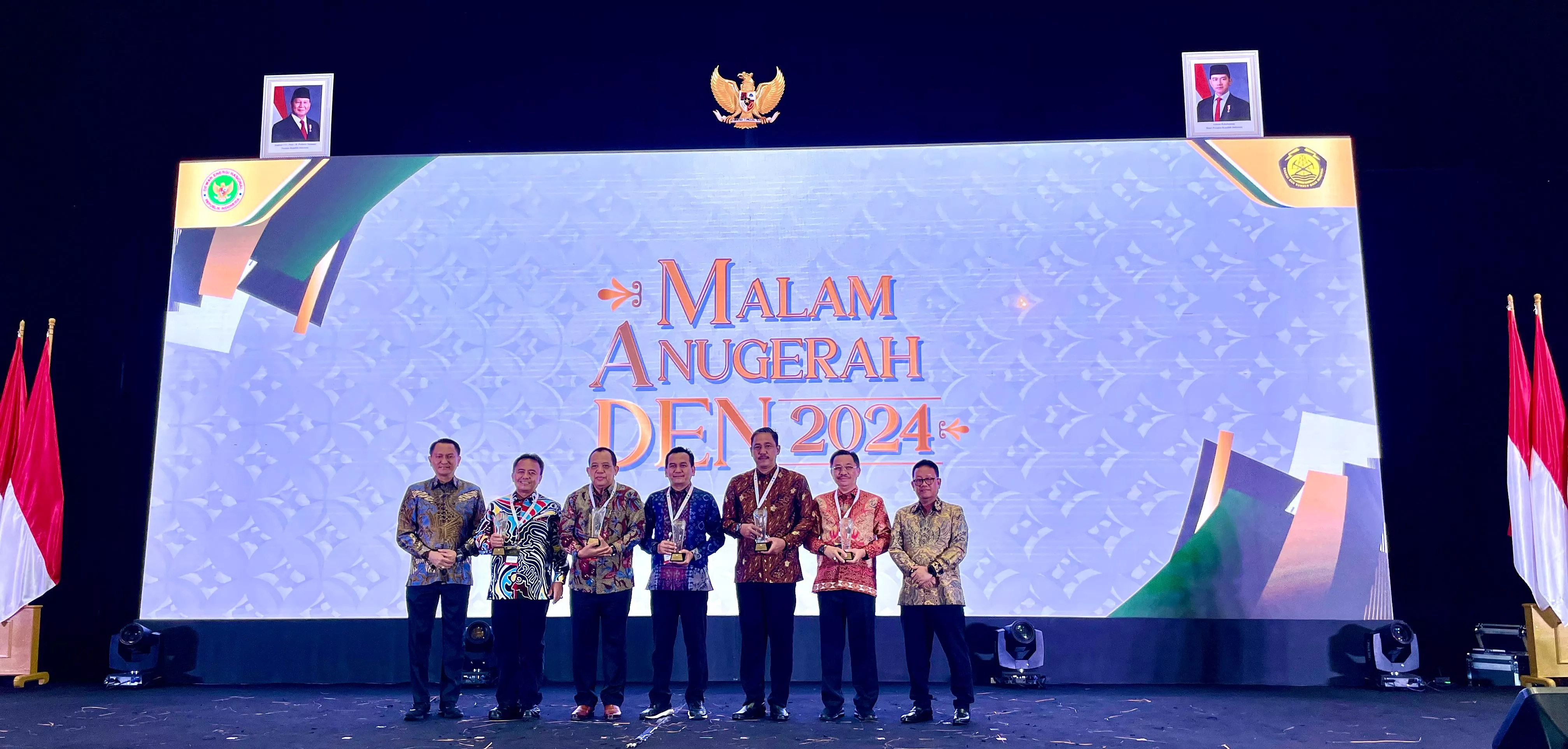 Lima Penghargaan dari DEN RI ke Pemprov Jatim