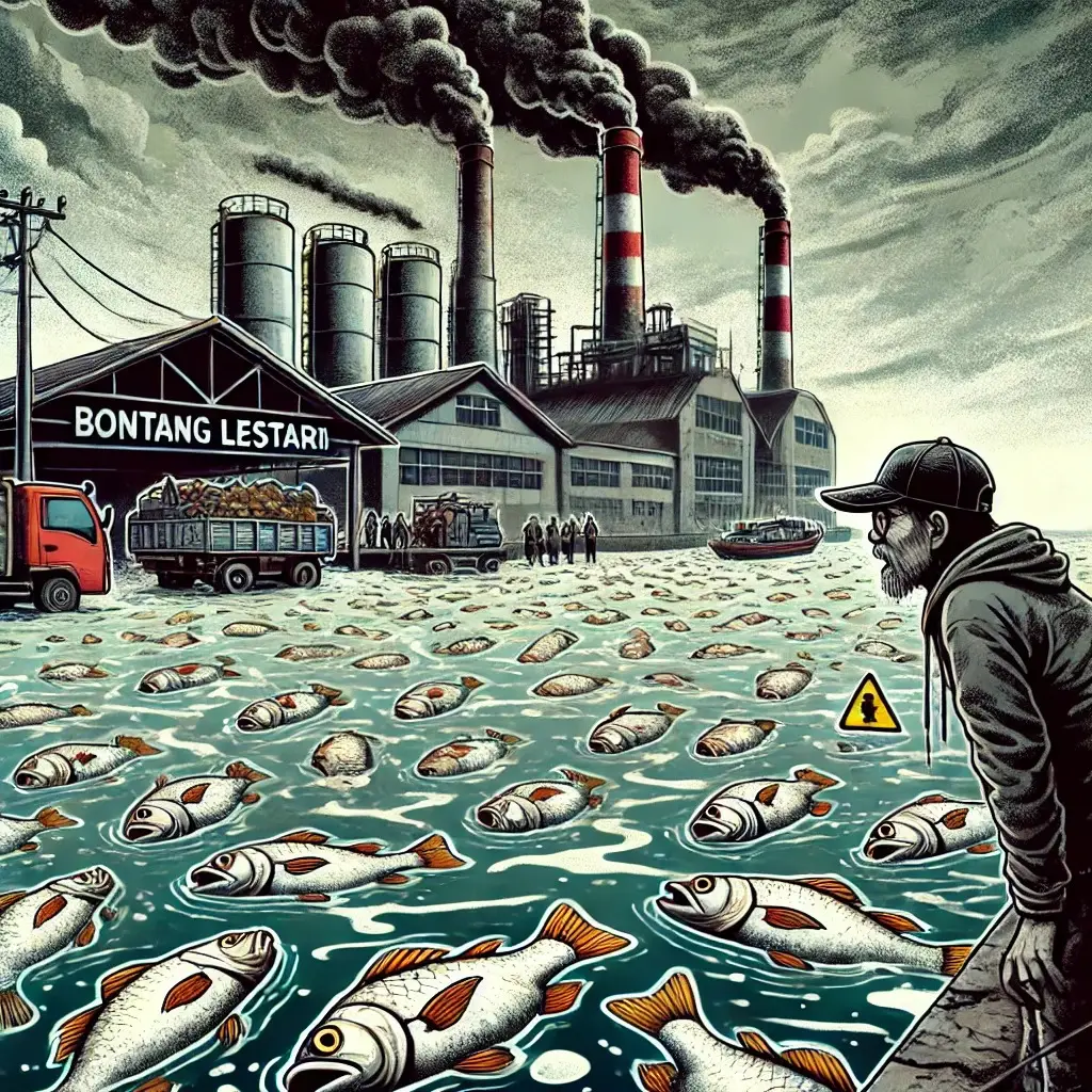 Ikan Mati di Bontang Lestari, Karena Limbah Perusahaan?