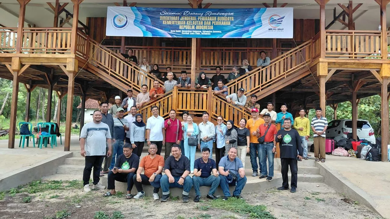 Ditjen KKP RI Survei Usaha Perikanan Budidaya Milik Balad Grup
