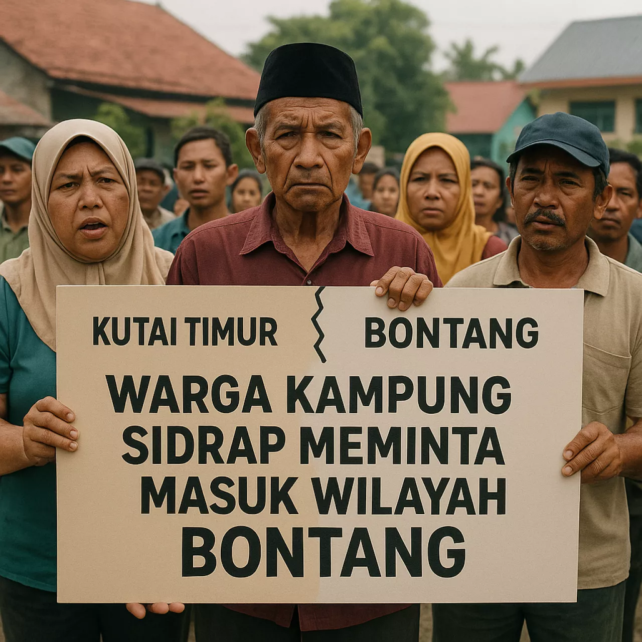 Kampung Sidrap Ingin Bergabung ke Bontang: Akses Layanan Publik Jadi Alasan Kunci