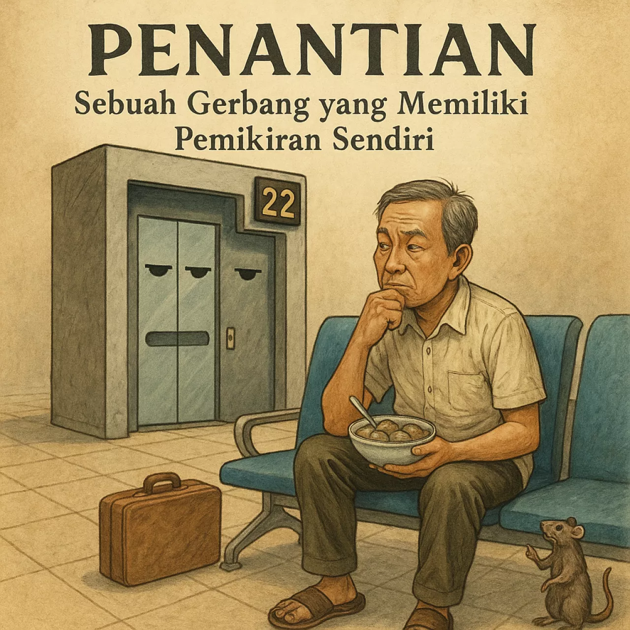 Penantian Sebuah Gerbang yang Memiliki Pemikiran Sendiri