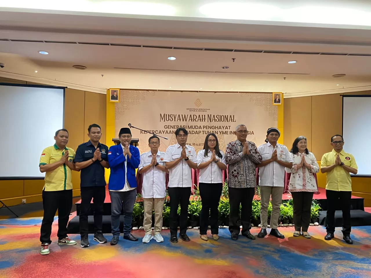 Hadiri Penutupan Munas I GEMAPAKTI, Alan: Pemuda Lintas Iman Komitmen Bersamai Penghayat Kepercayaan
