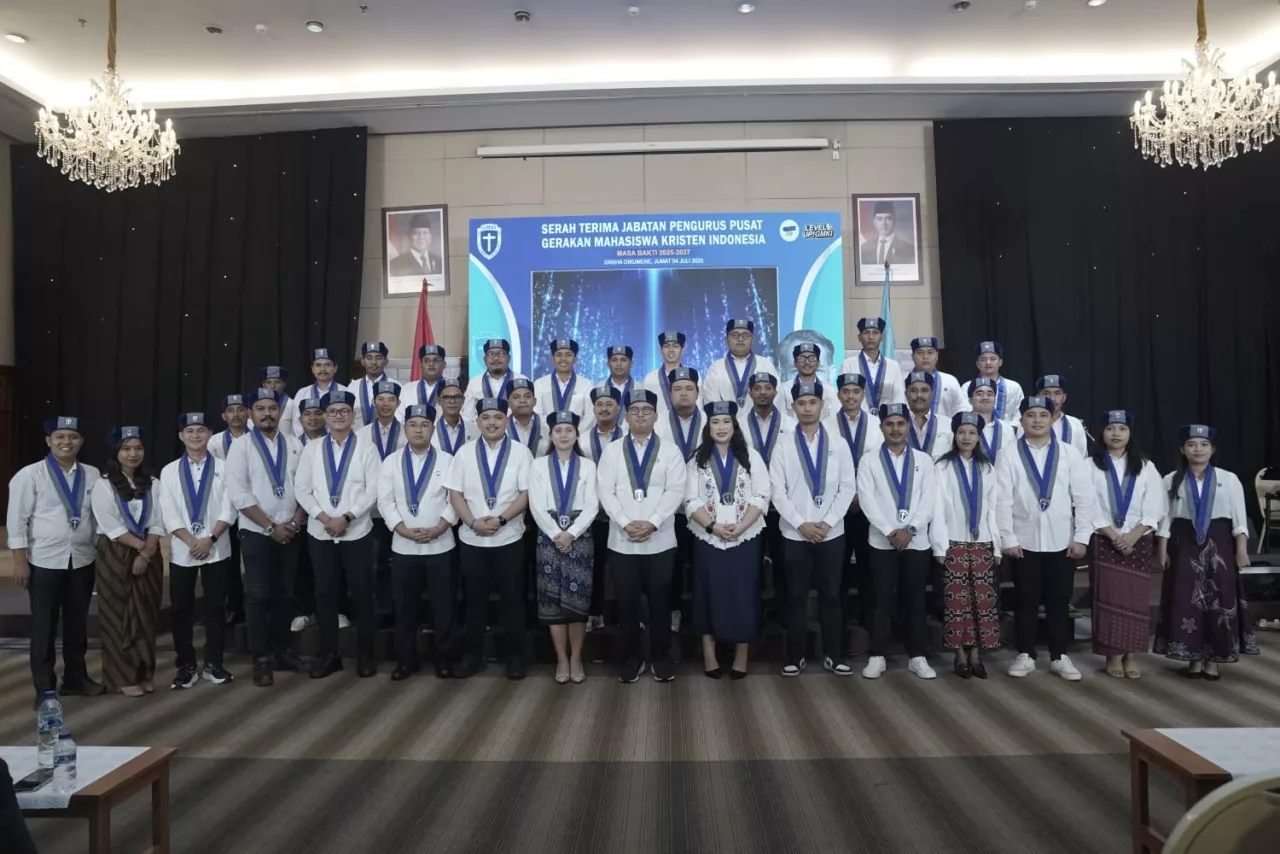 Pengurus Pusat GMKI 2025-2027 Dilantik, Prima: Mewujudkan "Masa Depan Milik GMKI"