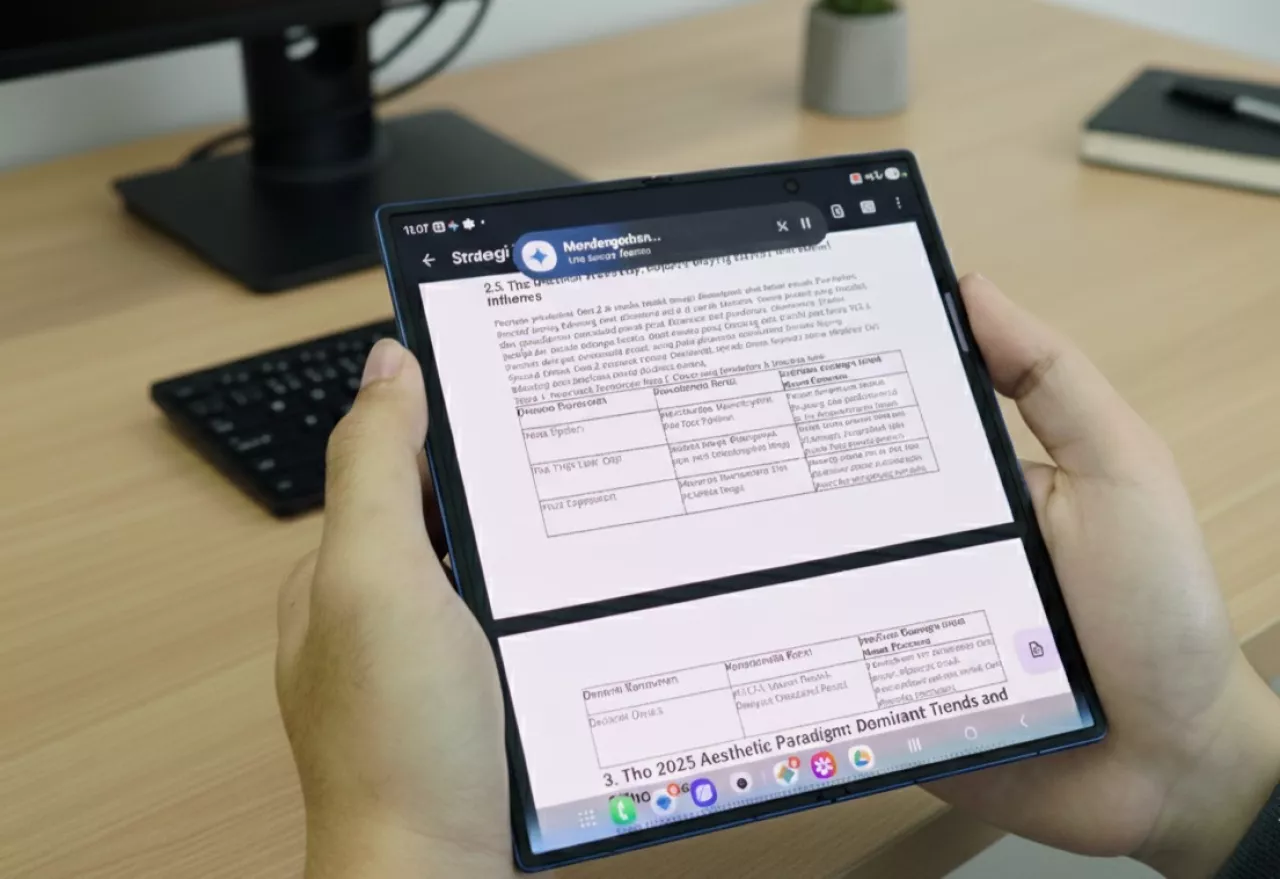 Samsung Redefinisi Produktivitas Mobile Lewat Integrasi Gemini AI di Galaxy Z Fold 7