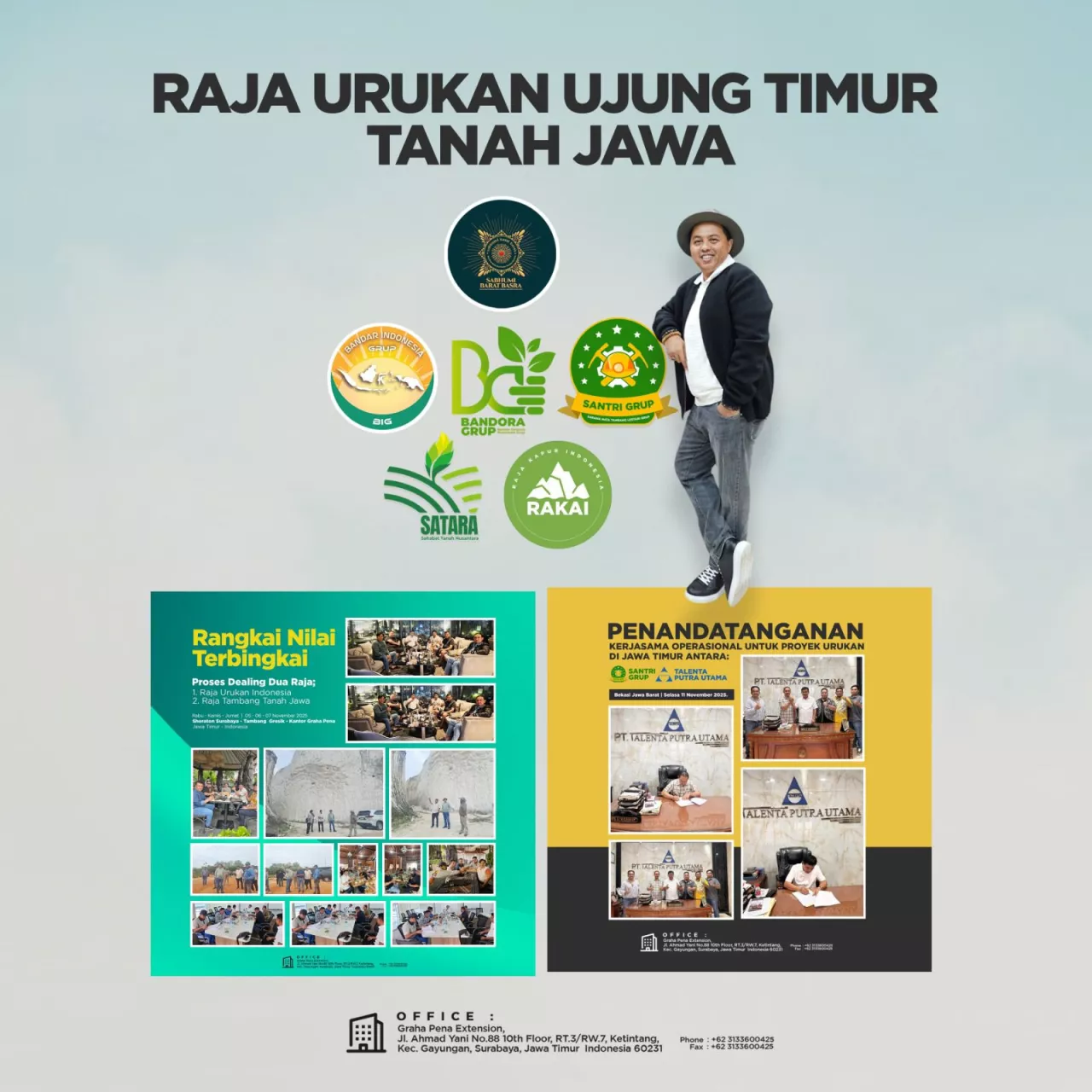 5 Raksasa Tambang Jatim Konsolidasi, SANTRI Grup Jadi Kontraktor Utama