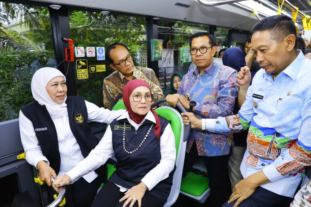 Peluncuran Trans Jatim Malang Raya, Perluas Akses Transportasi Publik