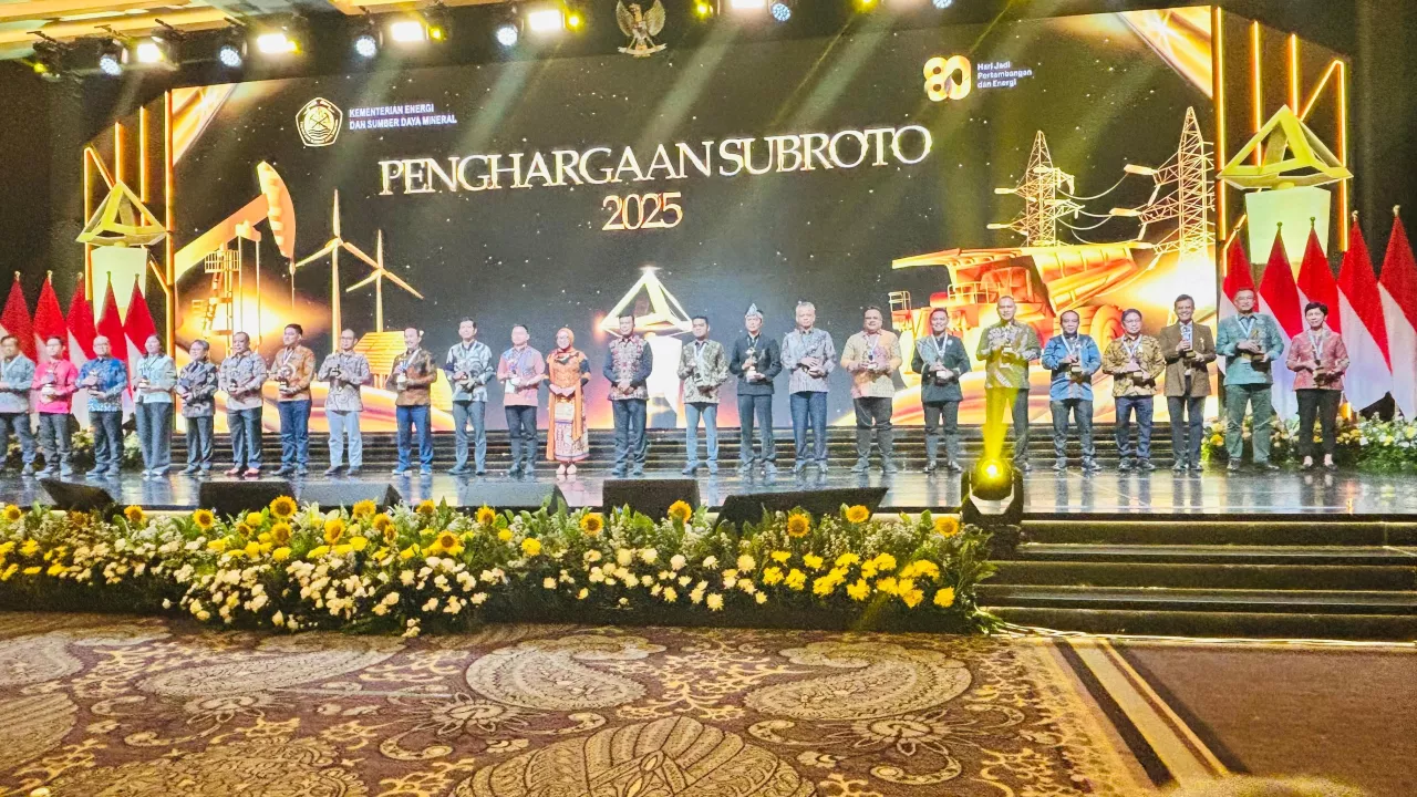 Dinas ESDM Jatim Raih Penghargaan Subroto 2025 di Bidang Efisiensi Energi