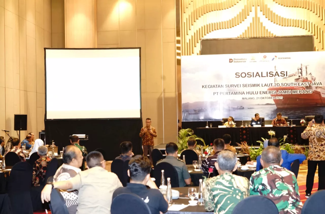 Dinas ESDM Jatim Dukung Sosialisasi Survei Seismik Laut 2D SE Java Pertamina Hulu Energi