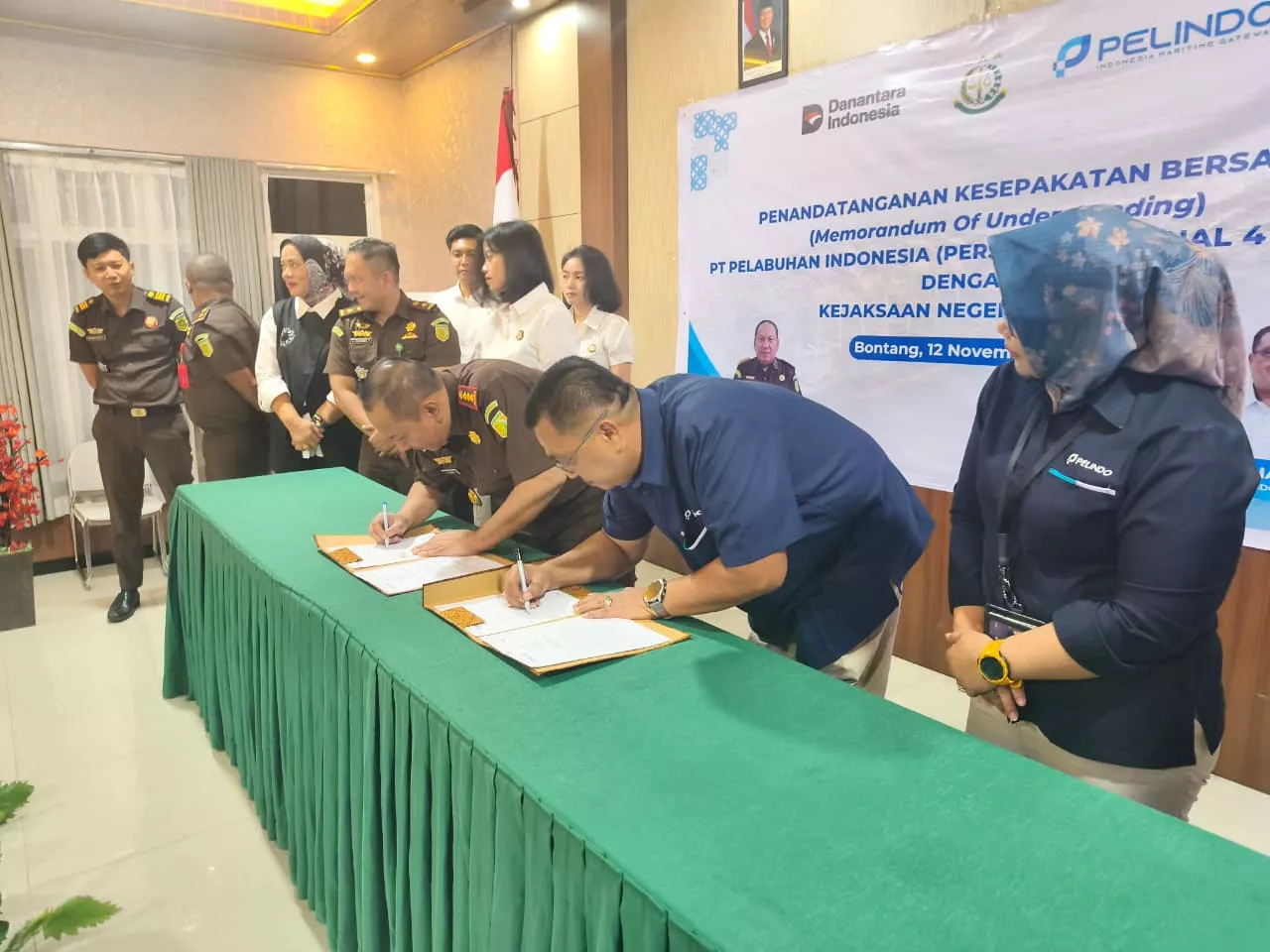 Pelindo Bontang Teken MoU dengan Kejari untuk Pendampingan Hukum Perdata dan TUN