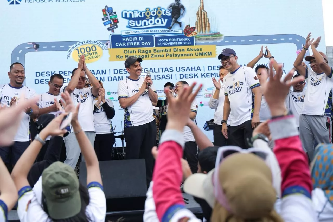Kementerian UMKM Perkuat Ekosistem Usaha Lewat Program MikroDOTS di CFD Pontianak