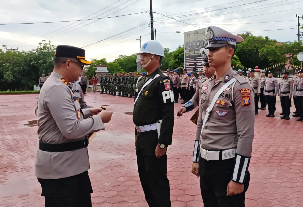 Operasi Lilin 2025 Dimulai, 447 Personel Gabungan Amankan Natal dan Tahun Baru di Bontang