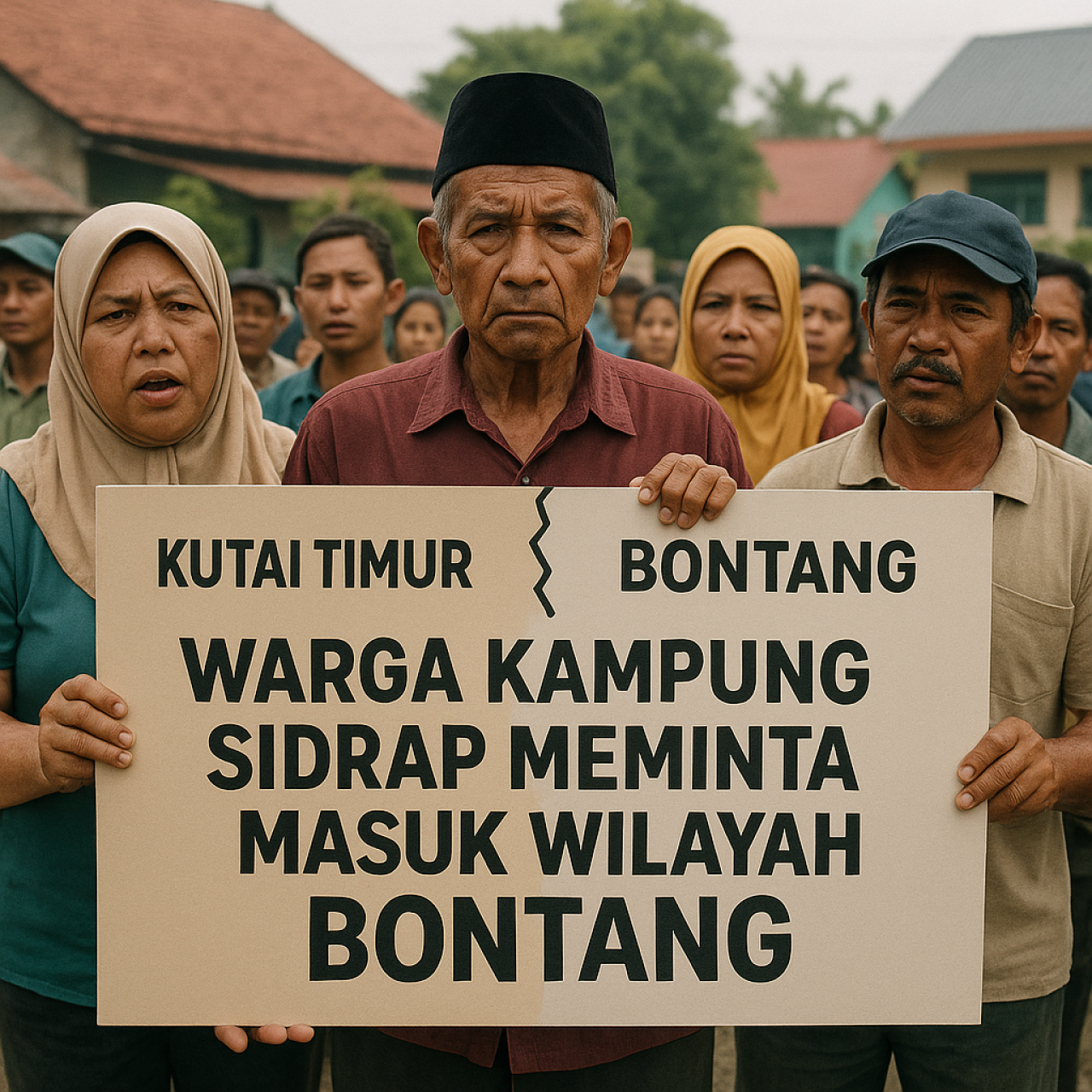 Kampung Sidrap Ingin Bergabung ke Bontang: Akses Layanan Publik Jadi Alasan Kunci