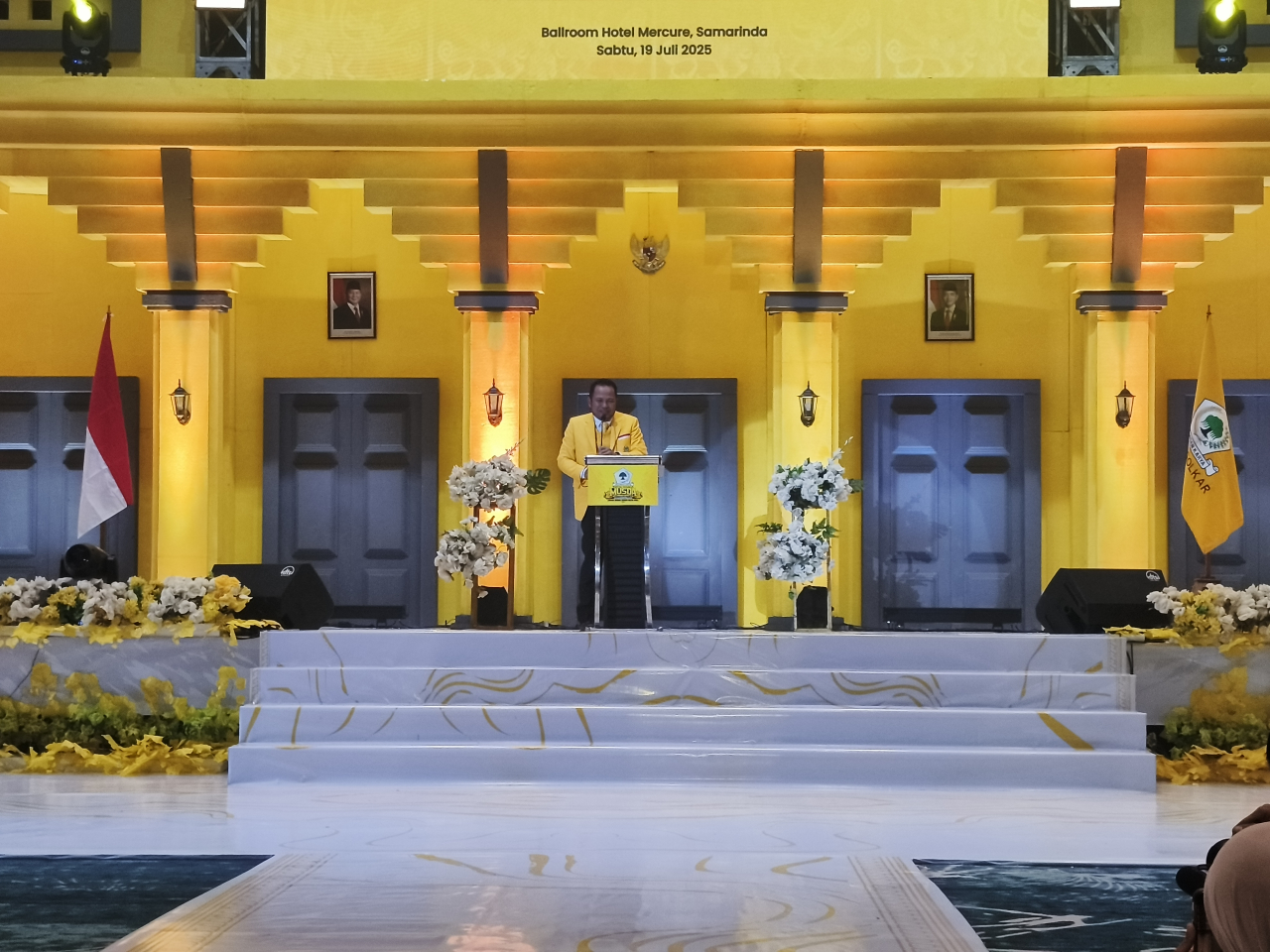 Rudy Mas’ud dalam Musda Golkar Kaltim. [Ist]