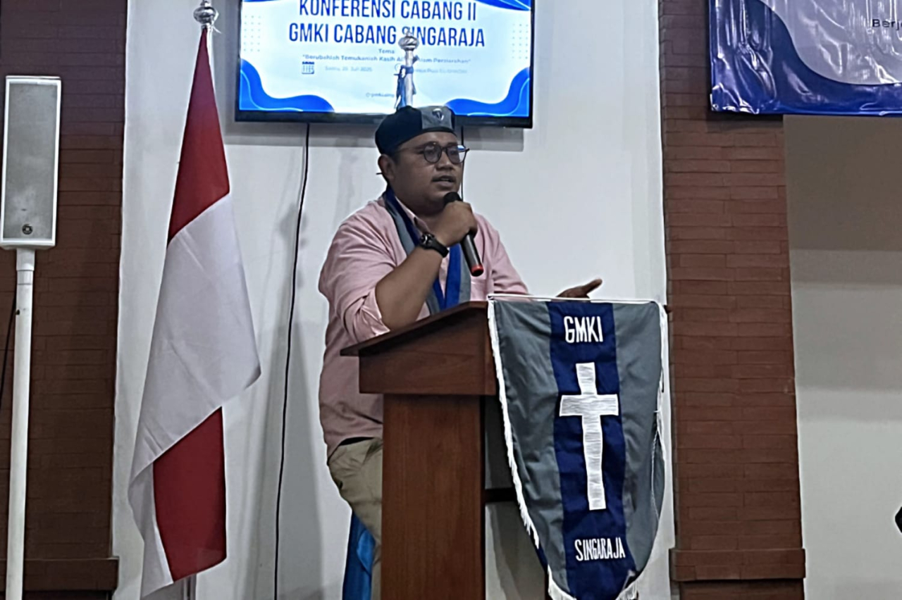 Koordinator Wilayah V PP GMKI Blaise Pattiselanno