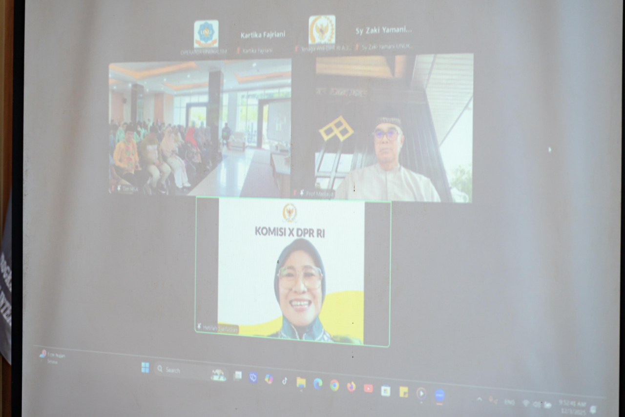 Workshop Sosialisasi Pemanfaatan Kecerdasan Buatan untuk Transformasi Pembelajaran di Perguruan Tinggi yang diinisiasi oleh Ketua Komisi X DPR RI sekaligus anggota DPR RI Dapil Kaltim, Hetifah Sjaifudian. [Ist]