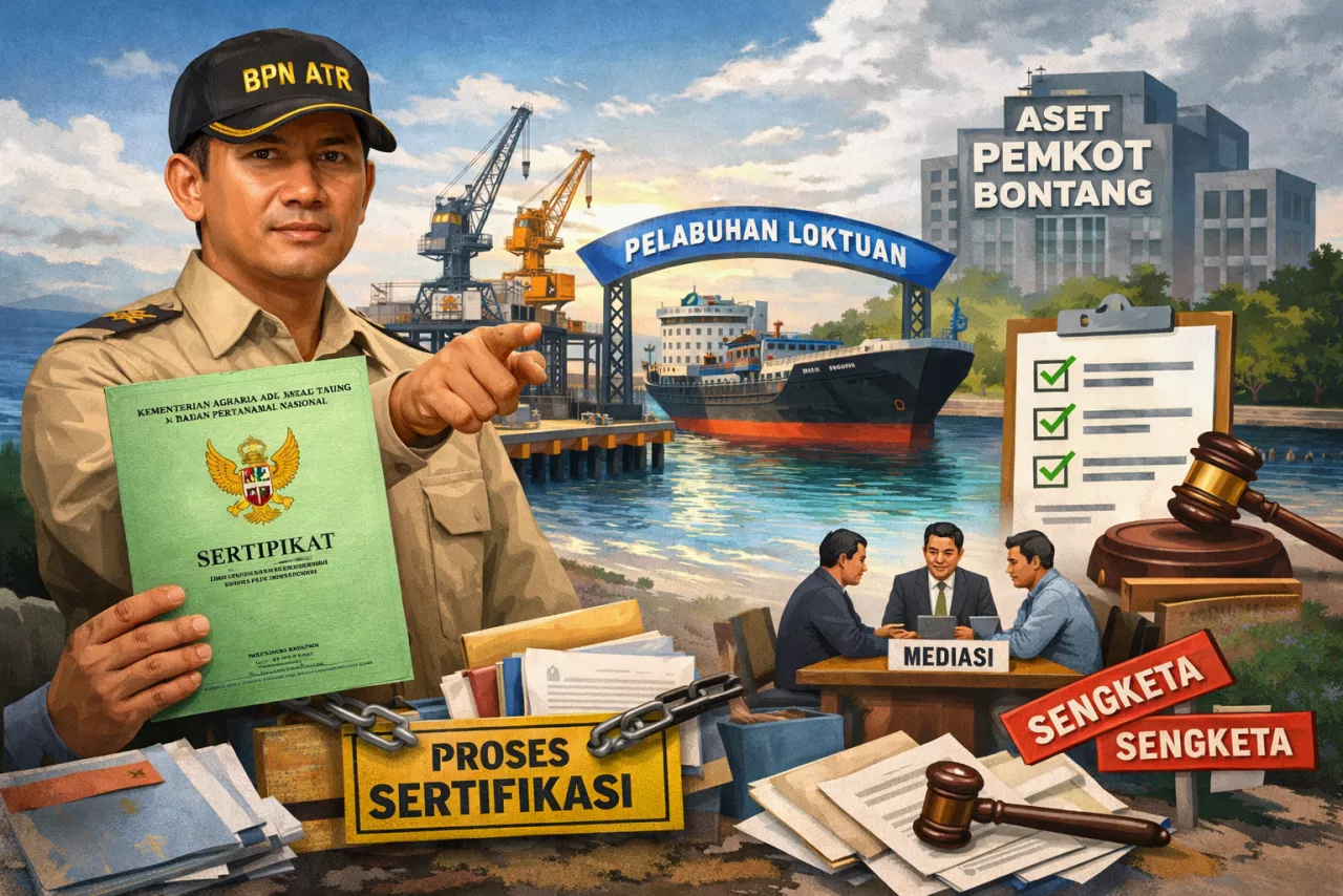 85 Aset Pemkot Bontang Belum Bersertifikat, BPN/ATR Pacu Penyelesaian 2026