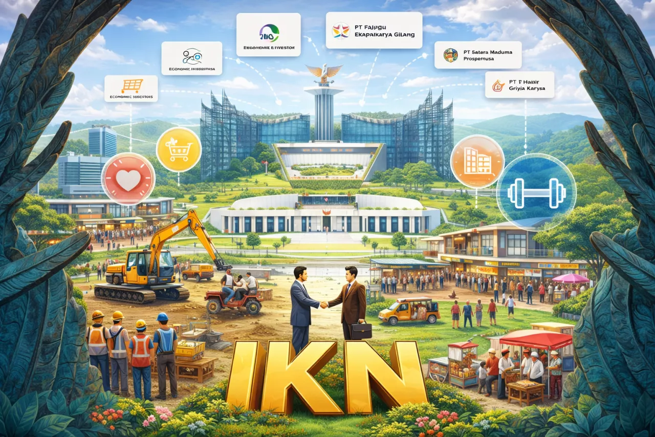 IKN Tarik Minat Investor, Aktivitas Usaha dan Lapangan Kerja Disiapkan