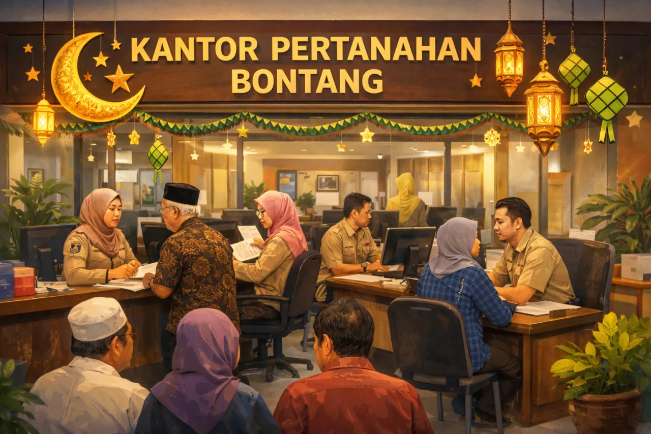 Jam Pelayanan Kantor Pertanahan Tidak Berubah Selama Ramadan
