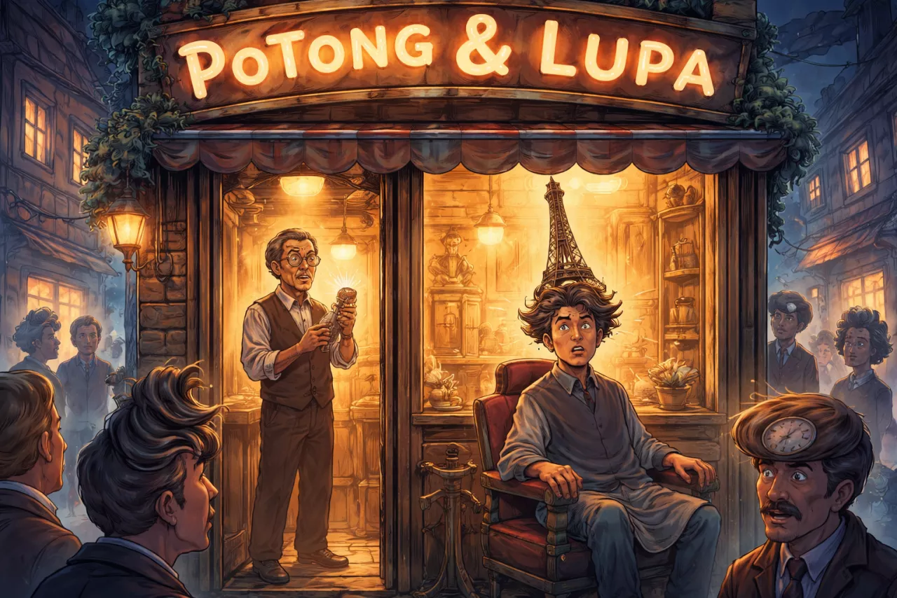 Salon Misterius dan Kasus Lupa Kolektif