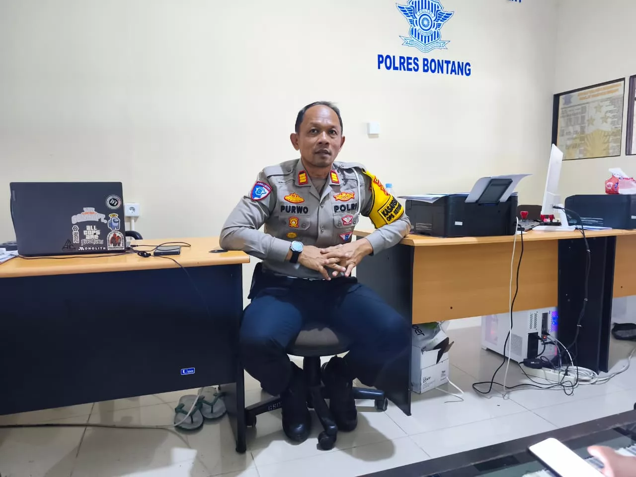 Polres Bontang Buka Layanan Penitipan Kendaraan Selama Libur Idulfitri