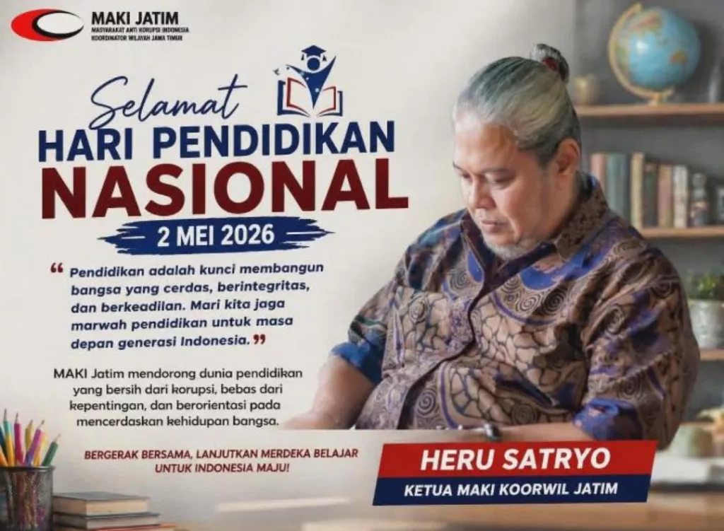 MAKI Jatim Serukan Pendidikan Bersih dan Berintegritas