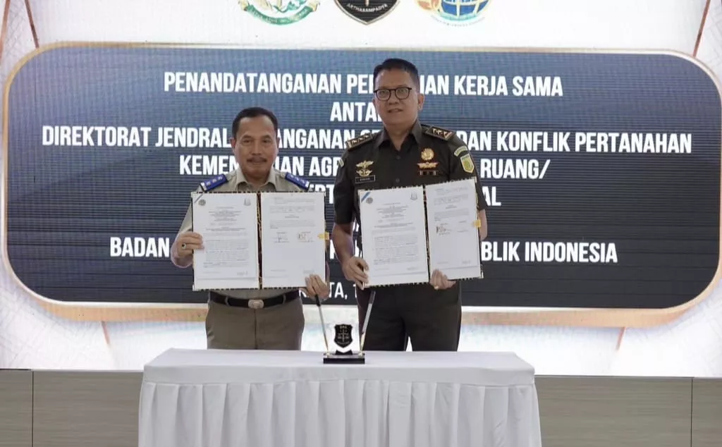 Kementerian ATR/BPN dan Kejaksaan Agung Perkuat Pemulihan Aset Pertanahan