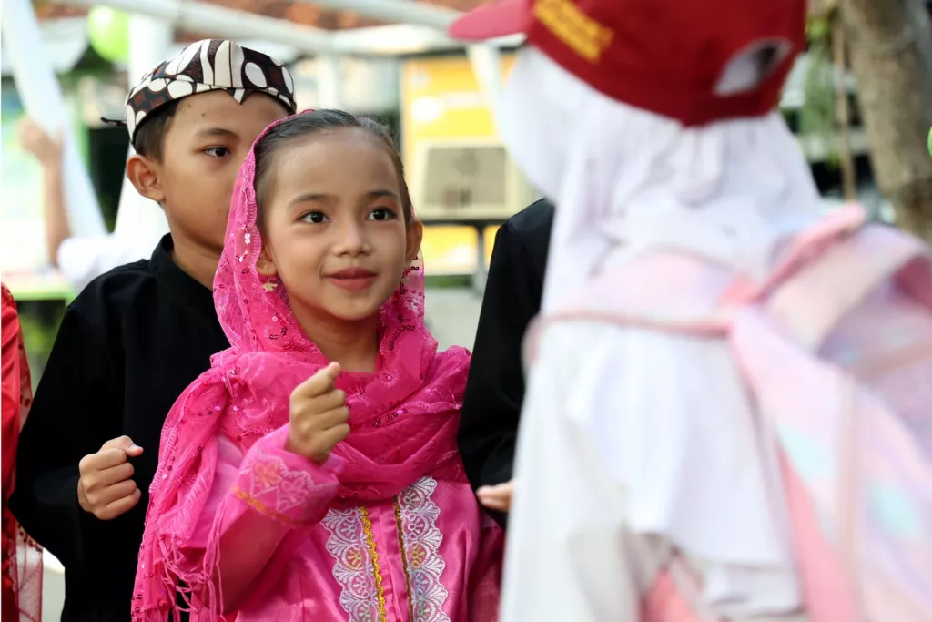 Suasana MPLS tahun lalu di salah satu sekolah dasar di Surabaya. (Foto: Dokumen Humas Pemkot Surabaya)