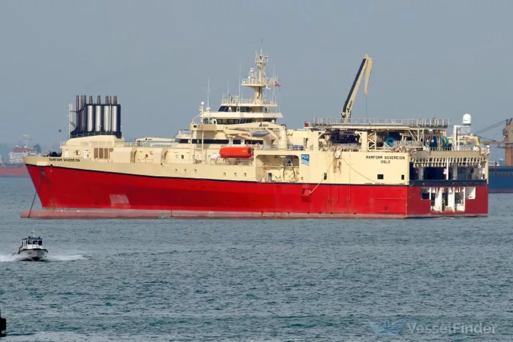 Kapal Ramform Sovereign. (Vesselfinder)