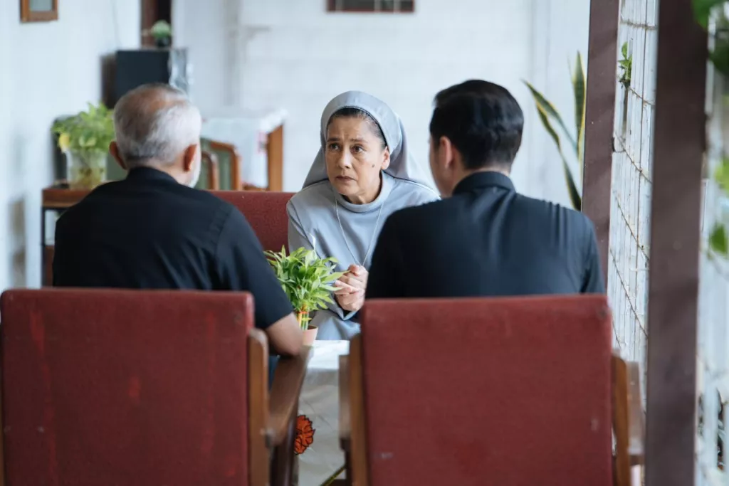 Lydia Kandou dalam Film Kuasa Gelap Perjanjian Darah. (Poplicist)