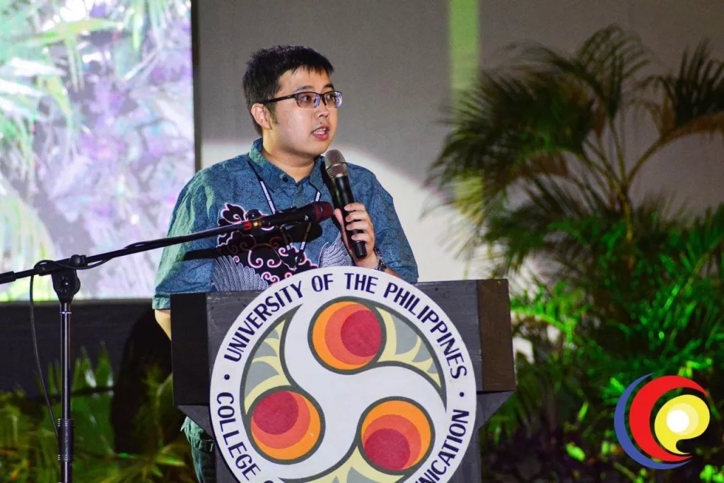 Dr Daniel Susilo, Senior Lecturer Taylor’s University Malaysia saat memberikan Keynote Speech di University of the Philippines (2023). (Foto: Dokumen pribadi)