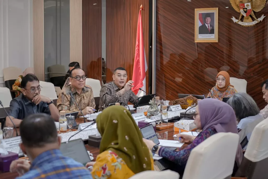 Pembahasan BRAN di Kementerian PAN-RB, Jakarta, pada Jumat, 9 Oktober 2026. (Foto: Humas Kementerian ATR/BPN)