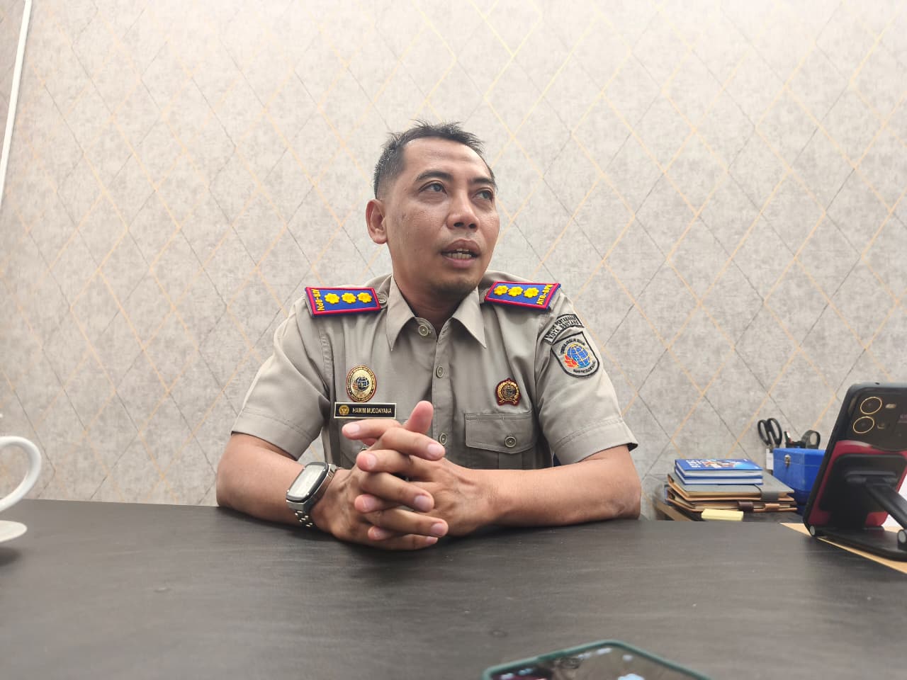 Kepala Kantor BPN/ATR Bontang Hamim Muddayana