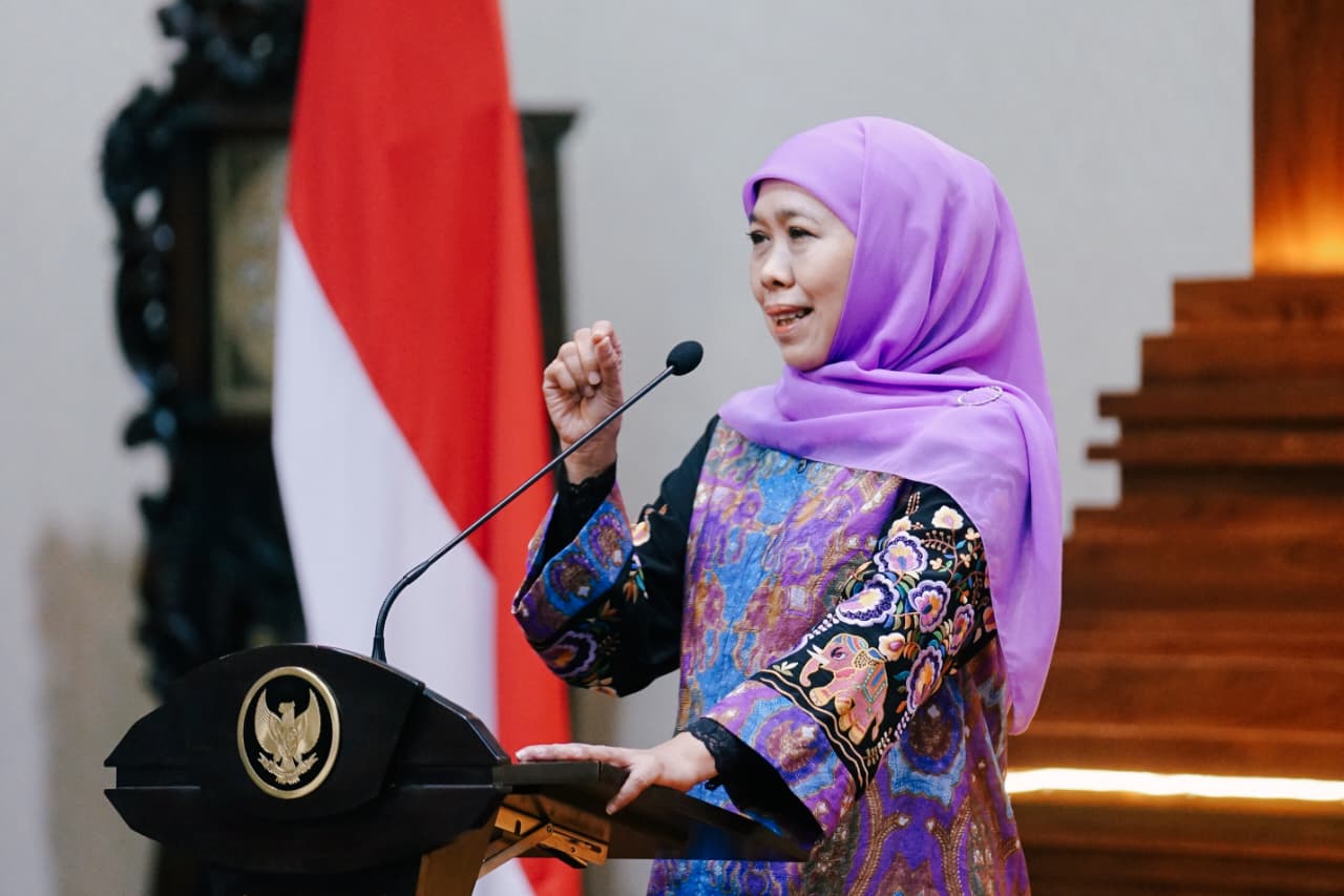 Khofifah: Stok Energi Jatim Aman, Jangan Panic Buying