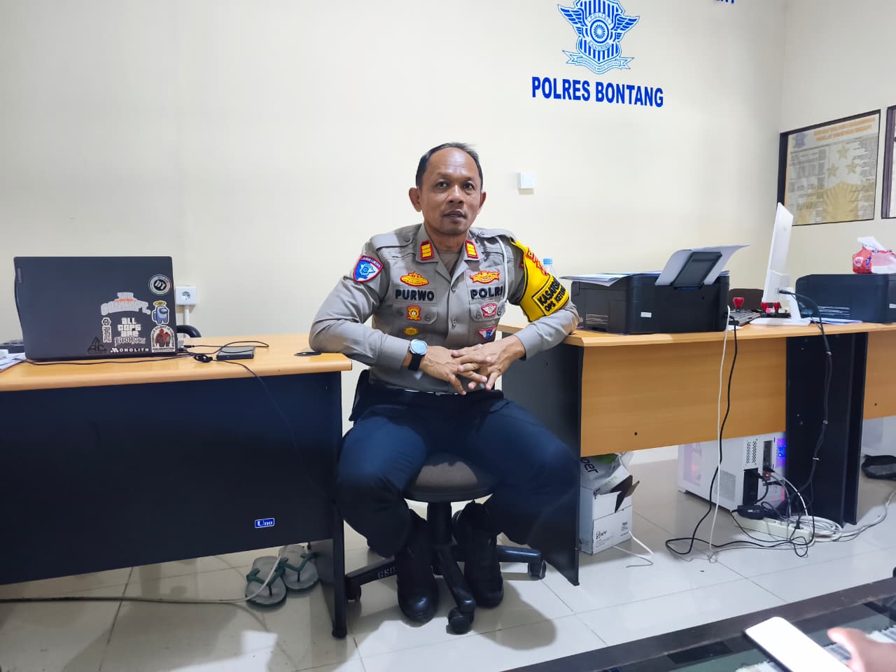 Polres Bontang Buka Layanan Penitipan Kendaraan Selama Libur Idulfitri