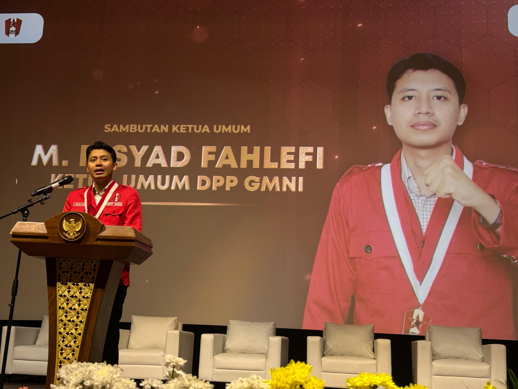 Ketua Umum DPP GMNI, M. Risyad Fahlefi