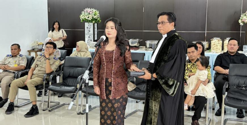 Pelantikan PPAT di lingkungan kantor Pertanahan Bontang