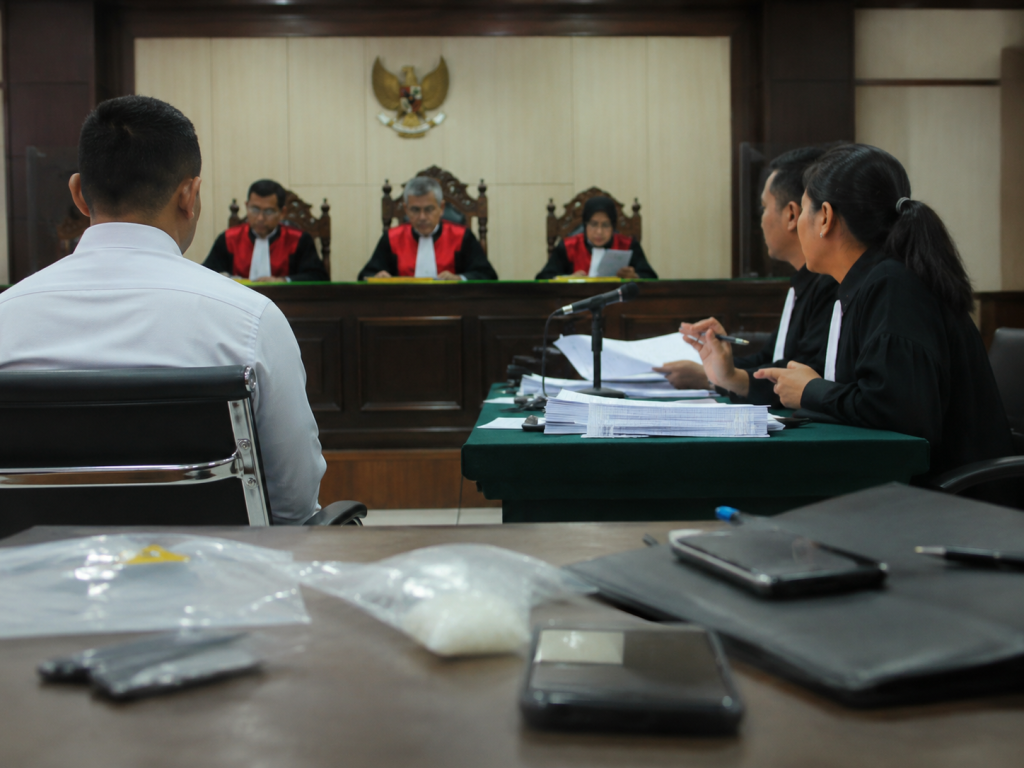 Ilustrasi persidangan